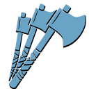 Ornate Throwing Axe